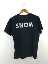 snow peak◆Tシャツ/M/コットン/BLK/無地/TS-22SU101_画像2