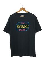 X-LARGE◆Tシャツ/L/コットン/BLK/無地/01172133_画像1