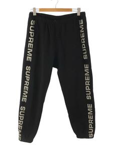 Supreme◆ボトム/-/コットン/BLK/Metallic Rib Sweatpant