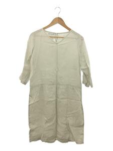 fog linen work◆長袖ワンピース/-/リネン/CRM