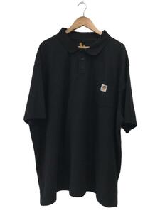 Carhartt◆ポロシャツ/-/ポリエステル/BLK/K570BLK/4XL