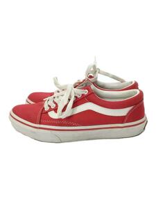 VANS◆ローカットスニーカー/23cm/RED/キャンバス/V36CL/レッド