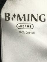 B:MING by BEAMS◆半袖カットソー/one/コットン/ブラック/黒/21S-BL335/レイヤード/ドローコード/クルーネック_画像4