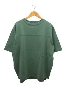 THE NORTH FACE PURPLE LABEL◆H/S Big Tee/S/コットン/SLATE GREEN/無地/NTW3317N