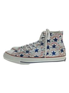 CONVERSE◆ALL STAR 100_MANYPATCH HI/ハイカットスニーカー/29cm/WHT/キャンバス/1CL323