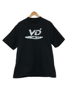 VUJA DE/ヴジャデ/プリントロゴTシャツ/M/コットン/BLK