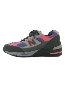 NEW BALANCE◆ローカットスニーカー/US7.5/PUP/M991PLE