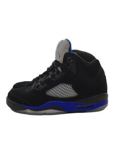 NIKE◆AIR JORDAN 5 RETRO_エア ジョーダン 5 レトロ/25cm/BLK