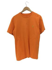 Carhartt◆Tシャツ/S/コットン/ORN/s/s chase t-shirt