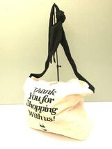 treaturself/ribbon lingerie tote bag/ショルダーバッグ/コットン/PNK_画像2