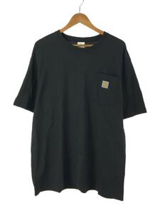 Carhartt◆Tシャツ/L/コットン/GRY/無地/K87/着用感有