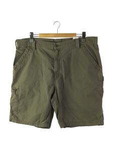 Carhartt◆ショートパンツ/42/コットン/KHK/B147 LBR/ファスナー持ち手部分曲がり有