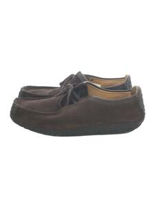 Clarks◆シューズ/US8.5/ブラウン/スウェード/080913292