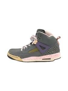 NIKE◆GIRLS AIR JORDAN SPIZIKE/ハイカットスニーカー/24.5cm/GRY/スピジーク