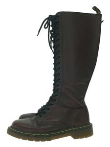 Dr.Martens* race up boots /38/BRW/ leather /1B60