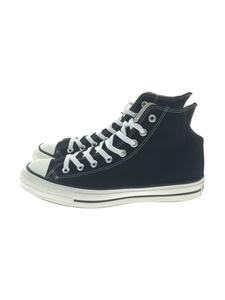 CONVERSE◆CANVAS ALL STAR J HI/MADE IN JAPAN/ハイカットスニーカー/-/BLK/キャンバス