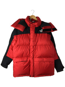 THE NORTH FACE◆ヒムダウンパーカ/HIM DOWN PARKA/ダウンジャケット/M/ナイロン/RED/レッド