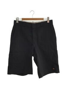 DICKIES◆ショートパンツ/34/コットン/BLK/無地/42283BK