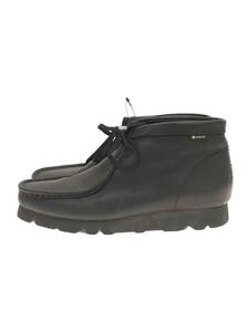 Clarks◆WallabeeGTX/ブーツ/US9/BLK/レザー/28005