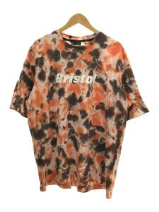 F.C.R.B.(F.C.Real Bristol)◆22SS/Tシャツ/L/コットン/マルチカラー/総柄/FCRB-220072/RELAX FIT TIE-DYE