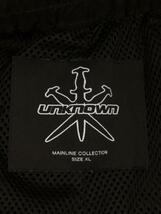 UNKNOWN LONDON◆ボトム/XL/ナイロン/BLK/総柄_画像4