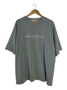 ATELIER BETON◆Tシャツ/3/コットン/BLU/221-39N