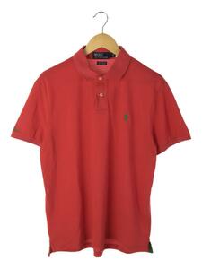 POLO RALPH LAUREN◆ポロシャツ/L/コットン/RED