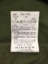 HINSON◆ヒンソン/ショートパンツ/M/コットン/グリーン_画像5