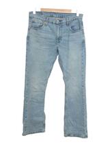 Levi’s◆ブーツカットパンツ/32/コットン/IDG/無地/PC9-05527-0569_画像1