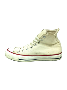 CONVERSE◆ハイカットスニーカー/US7.5/WHT/キャンバス