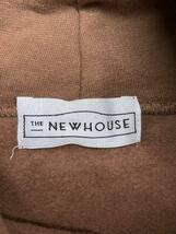 THE NEWHOUSE◆パーカー/FREE/コットン/BRW/無地/TNH20100-61_画像3