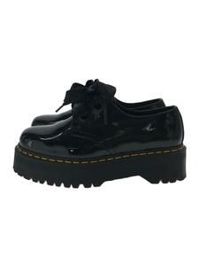 Dr.Martens◆ドレスシューズ/UK6/BLK/エナメル/ドクターマーチン/quad retro holly 2 eye shoe