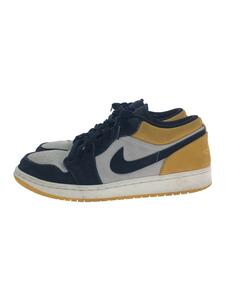 NIKE◆AIR JORDAN 1 LOW/エアジョーダンロー/ホワイト/553558-127/26.5cm/ORN