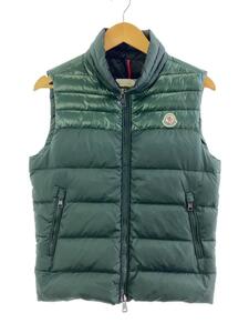 MONCLER◆DUPRES GILET/ダウンベスト/0/ポリエステル/GRN/420914337085 54654