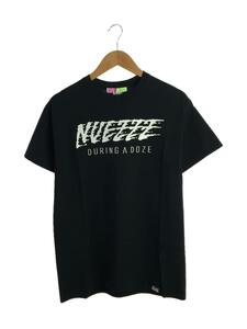 NUEZZZ/Tシャツ/one/コットン/BLK/プリント/NZ024