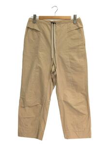 Basis broek◆EASY PANTS/NEOH/ボトム/1/コットン/BEG/無地/シルク混