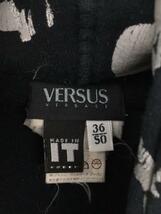 VERSUS VERSACE◆パーカー/36/-/BLK/総柄_画像3