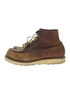 RED WING◆レースアップブーツ/UK8/BRW/レザー/13080