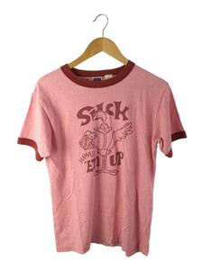 Cheswick◆トリム/ルーニーチューンズ/Tシャツ/M/コットン/PNK