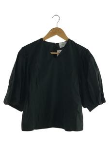 UNITED ARROWS◆半袖ブラウス/FREE/コットン/BLK/1516-162-1534