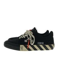 OFF-WHITE◆ローカットスニーカー/40/ブラック/キャンバス