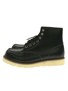 a belvetino/レースアップブーツ/UK7.5/BLK/レザー