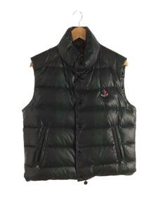 MONCLER◆ダウンベスト/2/ポリエステル/BLK/無地/920-091-43304-50/CORBIER