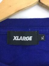 X-LARGE◆長袖Tシャツ/XL/コットン/BLU/無地/101212011045_画像3