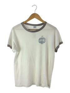 Champion◆Tシャツ/M/コットン/WHT/無地/70～80s/U.S.NAVAL ACADEMY