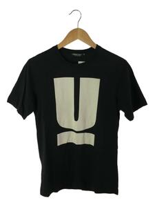 UNDERCOVER◆Tシャツ/M/コットン/BLK/フロントビッグロゴ