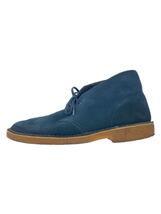 Clarks◆デザートブーツ/チャッカブーツ/26cm/BLU/スウェード/11826_画像1