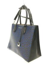 MICHAEL KORS◆ハンドバッグ/2WAY/レザー/BLU/AV-1706_画像2