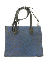 MICHAEL KORS◆ハンドバッグ/2WAY/レザー/BLU/AV-1706_画像3