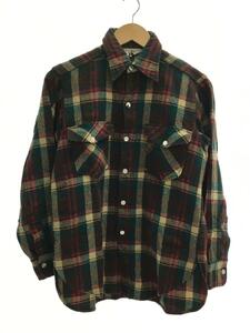 Woolrich◆長袖シャツ/M/ウール/マルチカラー/チェック